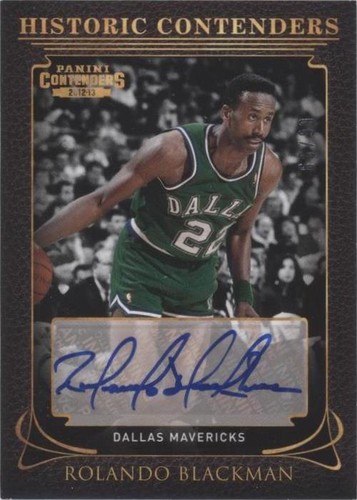 2012-13 Panini Contenders - Rolando Blackman #15