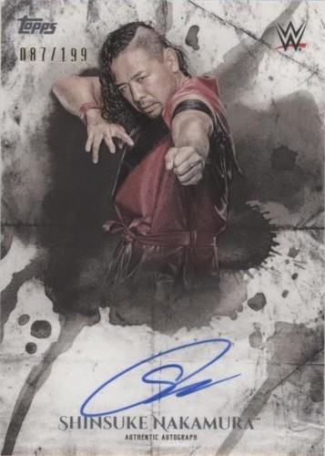 2018 Topps WWE Undisputed - Shinsuke Nakamura #UA-SN