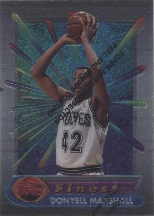 1994-95 Topps Finest - Donyell Marshall #313