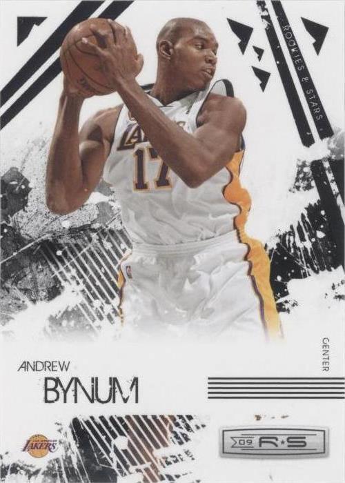 2009-10 Panini дебютанты и звезды - Эндрю Байнум #42