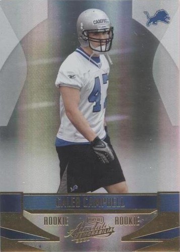 2008 Playoff Absolute Memorabilia Caleb Campbell #163
