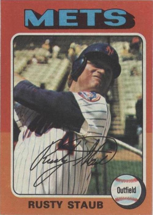 1975 Topps - Rusty Staub #90