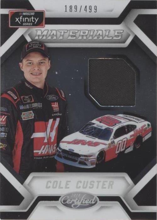 2018 Panini Certified - Cole Custer #XM-CC
