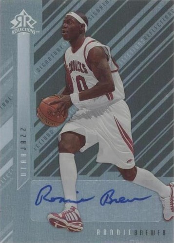 2006-07 Upper Deck Reflections - Ronnie Brewer #SR-RB