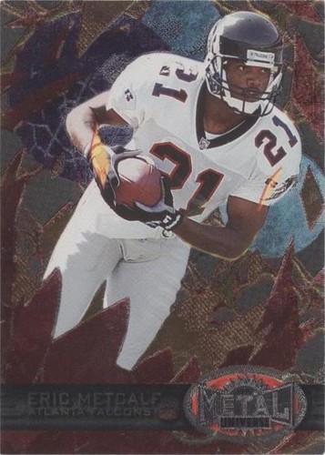 1997 Skybox Metal Universe Eric Metcalf #125