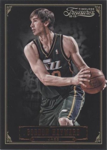 2012-13 Panini Timeless Treasures - Gordon Hayward #124