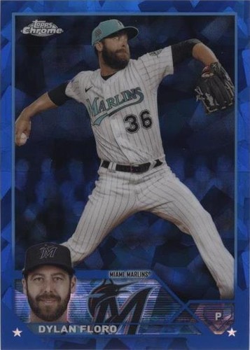2023 Topps Chrome Update Series Sapphire Edition - Dylan Floro #USCS92