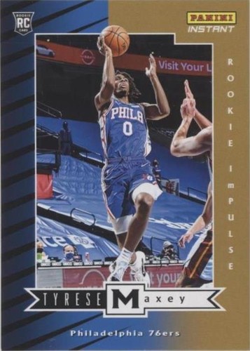 2020-21 Panini Instant - Tyrese Maxey #RI-21