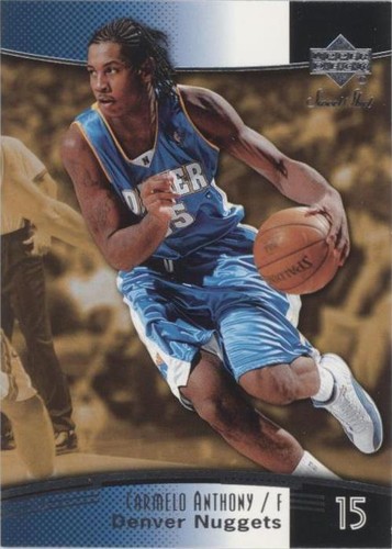 2004-05 Upper Deck Sweet Shot - Carmelo Anthony #21