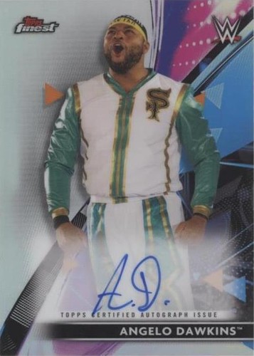 2021 Topps Finest WWE - Angelo Dawkins #RA-AD