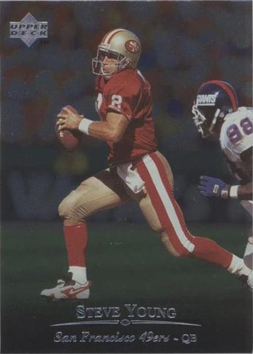 1996 Upper Deck Silver Collection Steve Young #115