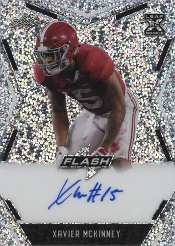 2020 Leaf Flash Xavier McKinney #BA-XM1