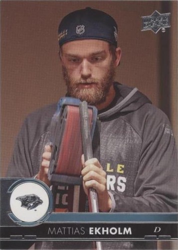 2017-18 Upper Deck - Mattias Ekholm #110