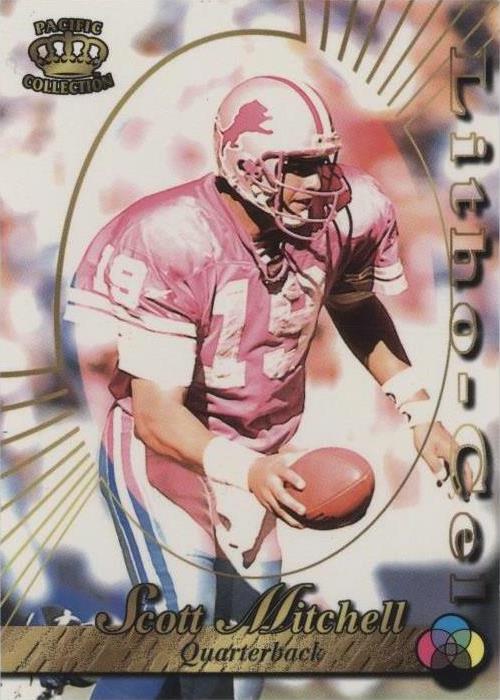 1996 Pacific Litho-Cel Scott Mitchell #LITHO-33