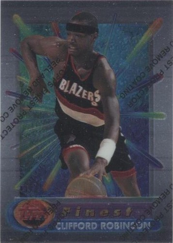 1994-95 Topps Finest - Clifford Robinson #290