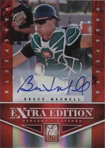 2012 Elite Extra Edition - Bruce Maxwell #145