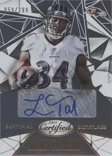 2015 Panini Certified Lorenzo Taliaferro #CS-LT