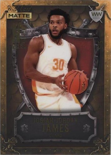 2022 Wild Card MATTE National Convention - Josiah-Jordan James #WWN-12