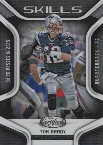 2016 Panini Certified Tom Brady #28