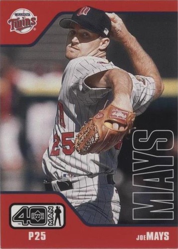 2002 Upper Deck 40 Man - Joe Mays #370
