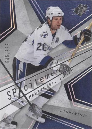 2008-09 SPx - Martin St. Louis #X41