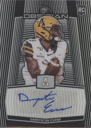 2020 Panini Obsidian Draft Picks Darrynton Evans #57