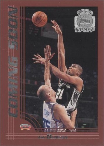 2000-01 Topps Tip-Off - Tim Duncan #155