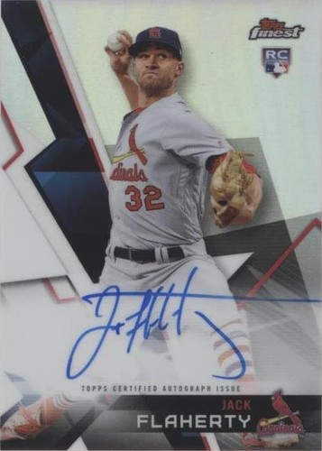 2018 Topps Finest - Jack Flaherty #FA-JF