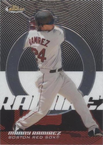 2005 Topps Finest - Manny Ramirez #89