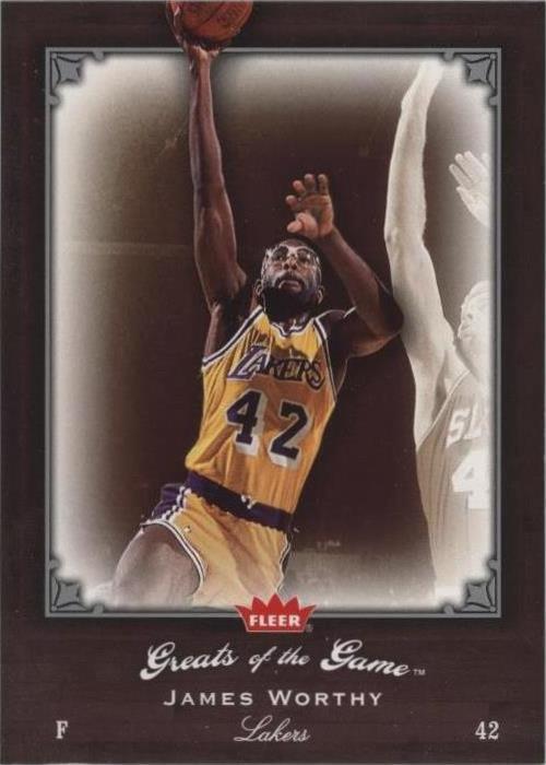 2005-06 Fleer Greats of the Game - James Worthy #3