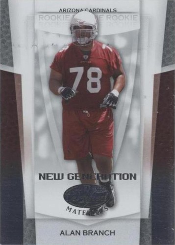 2007 Leaf Certified Materials Alan Branch #154