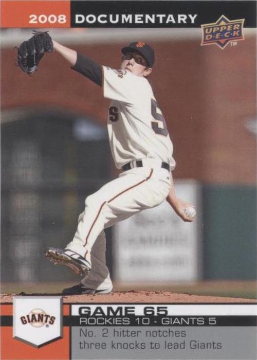 その他 Lincecum 2007 Upper Deck UD Black auto Baseball - Tim Lincecum Rookie Set: Scottsdale Hitman Set