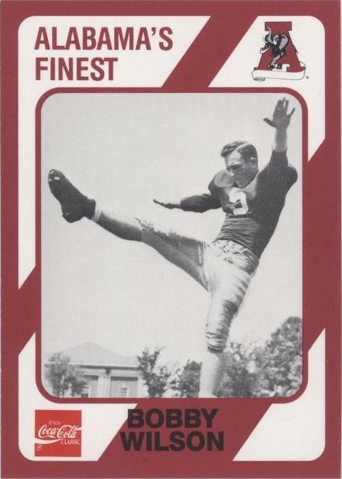 1989 Collegiate Collection Alabama Crimson Tide Bobby Wilson #211