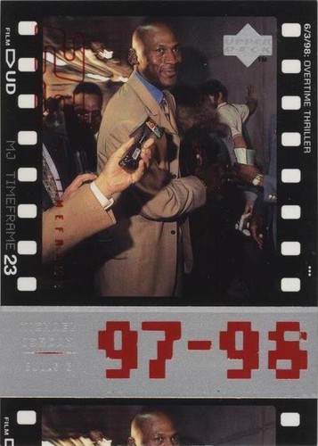 1998-99 Upper Deck Michael Jordan Living Legend - Michael Jordan #116