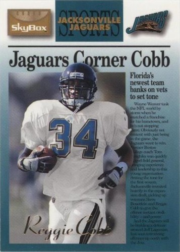 1995 Skybox Premium Reggie Cobb #56