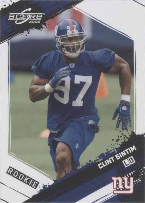 2009 Score Clint Sintim #325