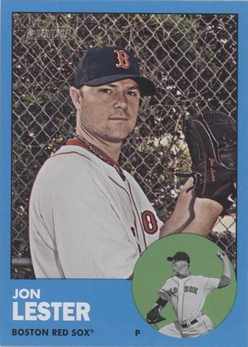 2012 Topps Heritage - Jon Lester #76