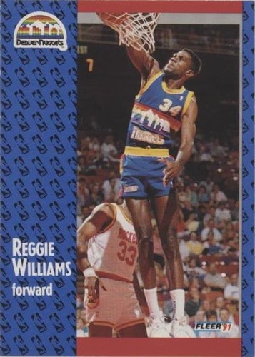 1991-92 Fleer - Reggie Williams #54