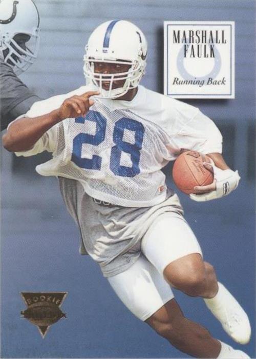 Skybox Premium Marshall Faulk #158 1994