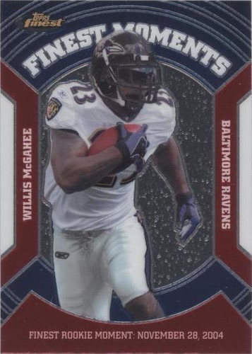 2007 Topps Finest Willis McGahee #VFM-WM