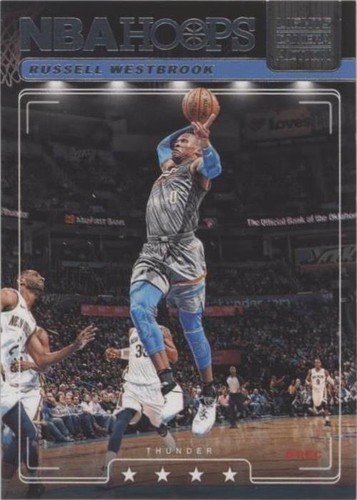 2018-19 Panini NBA Hoops - Russell Westbrook #LCA-6