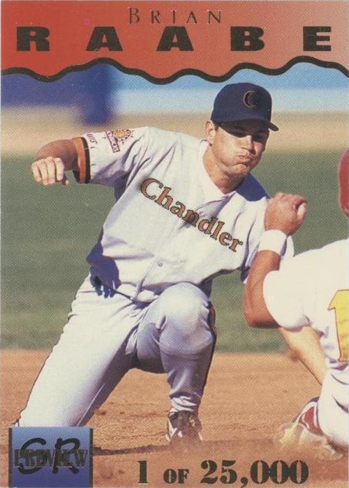 1995 Signature Rookies - Brian Raabe #29