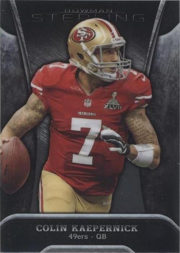 2013 Bowman Sterling Colin Kaepernick #90