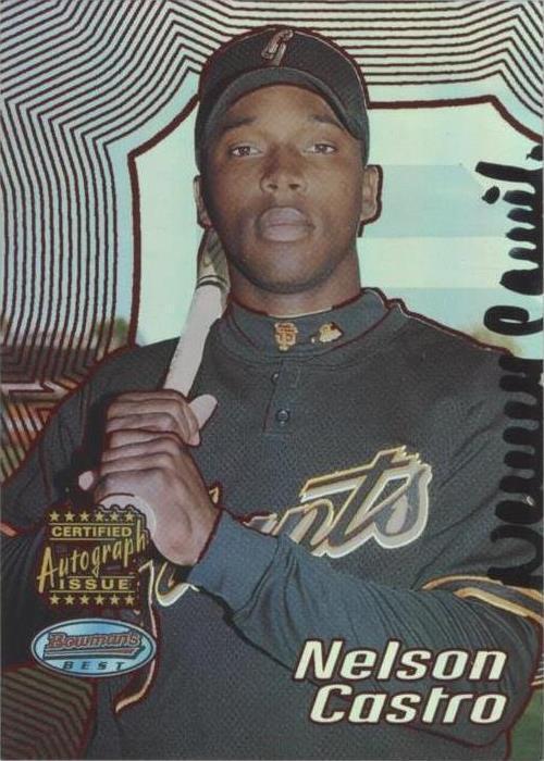 2002 Bowman's Best - Nelson Castro #156