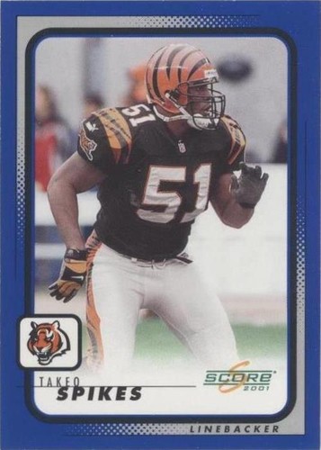 2001 Score Takeo Spikes #46