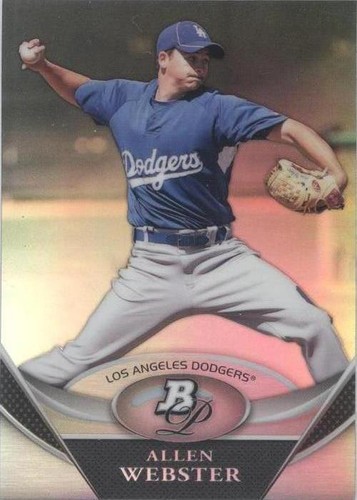 2011 Bowman Platinum - Allen Webster #BPP68