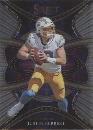 2021 Panini Select Justin Herbert #PHE-4