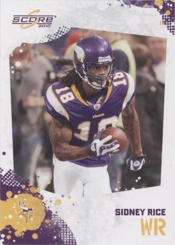 2010 Score Sidney Rice #167