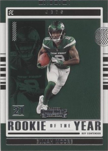 2021 Panini Contenders Elijah Moore #ROY-EMO
