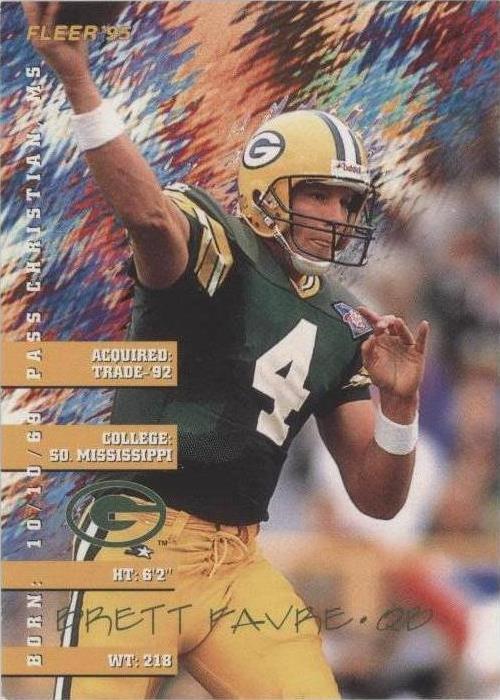 Fleer Brett Favre 1995 #135